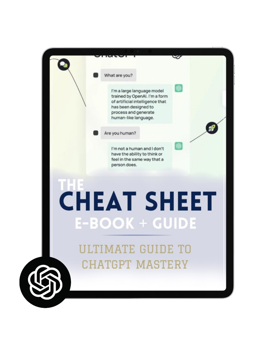 Ultimate AI Cheat Sheet : Ebook & Guide