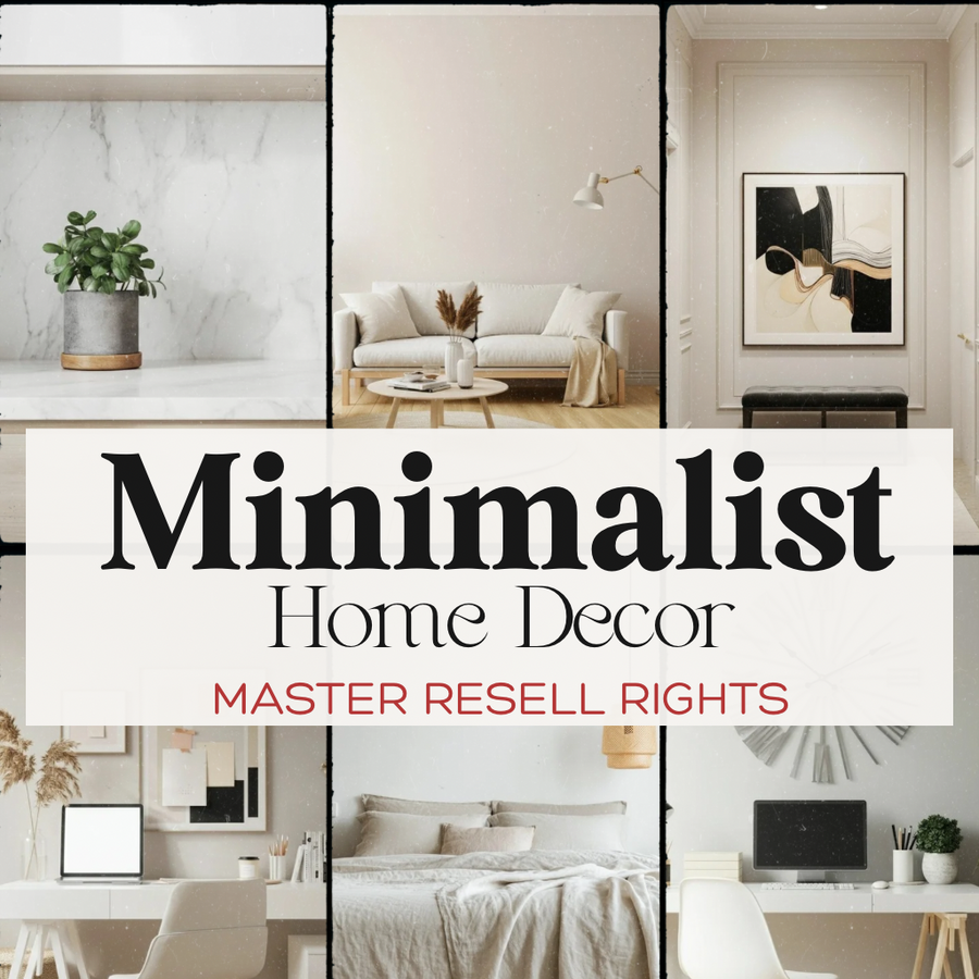 Minimalist Home Decor | PLR